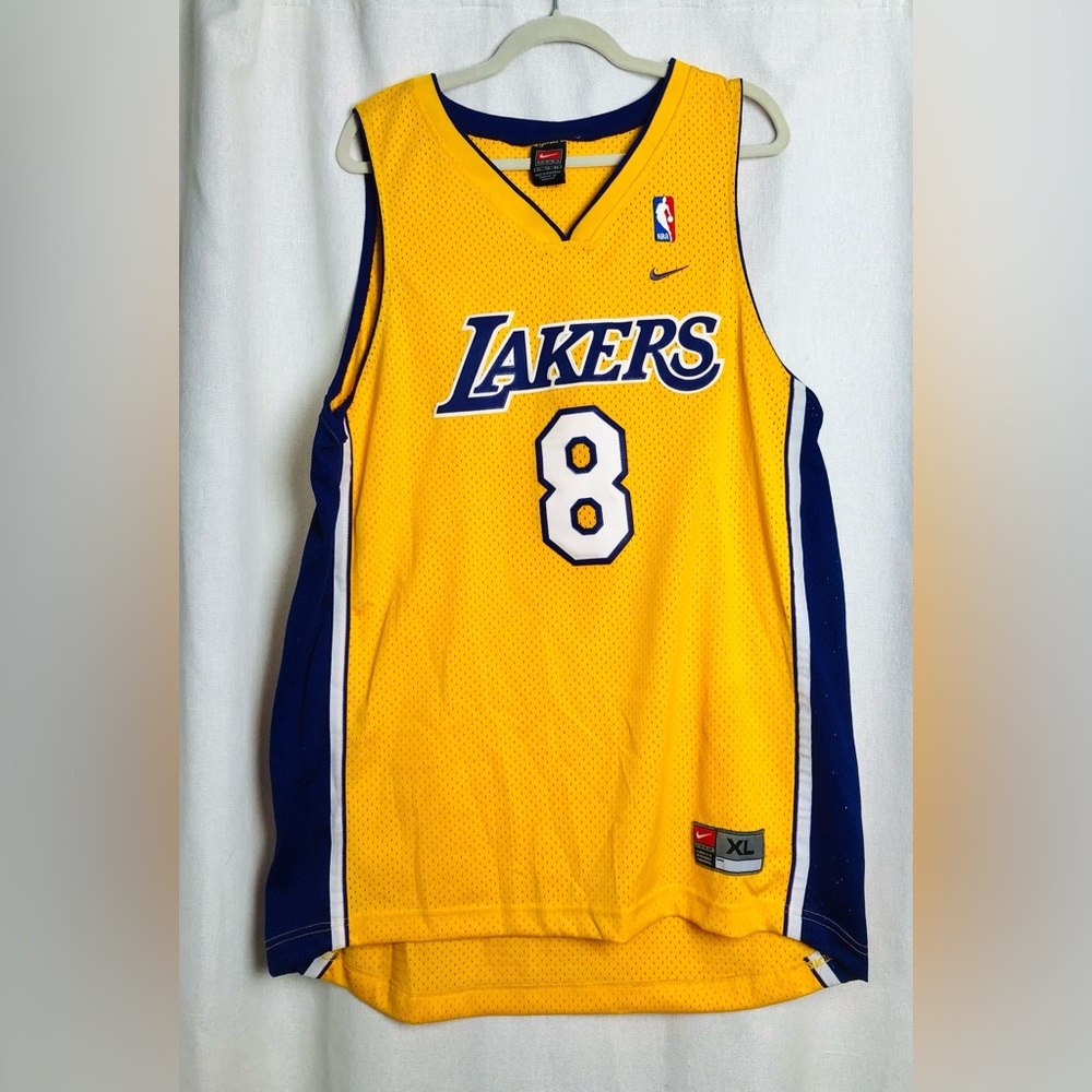 Authentic Nike NBA Team Kobe Bryant #8 Jersey Los Angeles LA Lakers Size XL